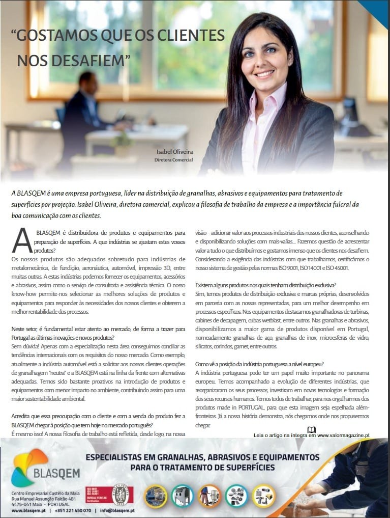 Valor Magazine - “Gostamos que os clientes nos desafiem”